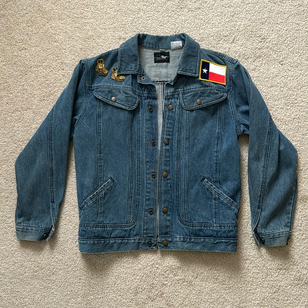 Hand sewn Texas Jean jacket